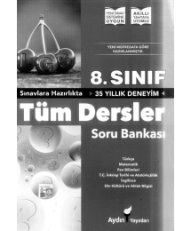 TÜM DERSLER SORU BANKASI 35 YILLIK DENEYİM