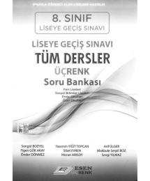 LGS TÜM DERSLER ÜÇRENK SORU BANKASI