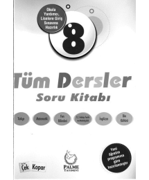 TÜM DERSLER SORU KİTABI