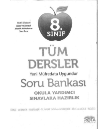 TÜM DERSLER SORU BANKASI OKULA YARDIMCI SINAVLARA HAZIRLIK