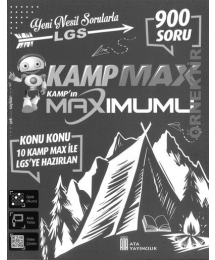 YENİ NESİL SORULARLA LGS KAMPMAX KAMP'IN MAXIMUMU 900 SORU