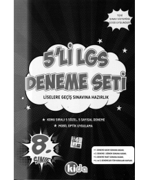 5'Lİ LGS DENEME SETİ