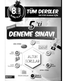 TÜM DERSLER EN İYİSİ OLMAK İÇİN 5'Lİ DENEME SINAVI