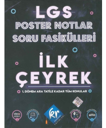 LGS POSTER NOTLAR SORU FASİKÜLLERİ İLK ÇEYREK