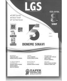 LGS 5 DENEME SINAVI MEB TARZINDA BECERİ TEMELLİ
