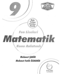 FEN LİSELERİ MATEMATİK KONU ANLATIMLI