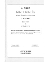 MATEMATİK KONU ÖZETLİ SORU BANKASI 1. FASİKÜL MANTIK & KÜMELER