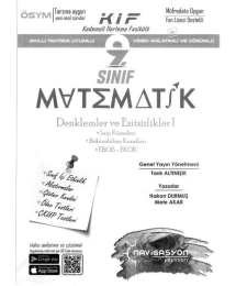 KADEMELİ İLERLEME FASİKÜLÜ MATEMATİK DENKLEMLER VE EŞİTSİZLİKLER 1