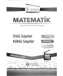 MATEMATİK KAZANIM MERKEZLİ SORU KİTAPÇIĞI ÜSLÜ SAYILAR KÖKLÜ SAYILAR