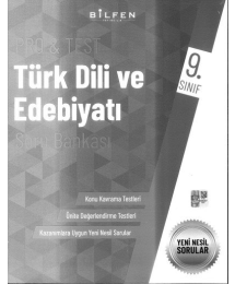 PRO & TEST TÜRK DİLİ VE EDEBİYATI SORU BANKASI