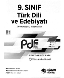 TÜRK DİLİ VE EDEBİYATI PUANLI DERS FÖYÜ
