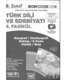TÜRK DİLİ VE EDEBİYATI 4. FASİKÜL BİYOGRAFİ MEKTUP GÜNLÜK