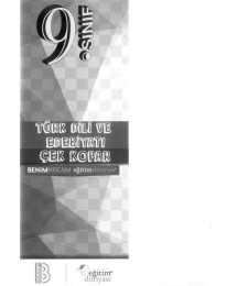 TÜRK DİLİ VE EDEBİYATI ÇEK KOPAR