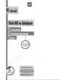 TÜRK DİLİ VE EDEBİYATI KAZANIM DEĞERLENDİRME TESTİ 32 ADET