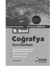 COĞRAFYA SORU BANKASI 35 YILLIK DENEYİM