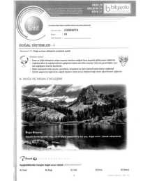 DERS ANLATIM FÖYÜ COĞRAFYA KONU ANLATIM