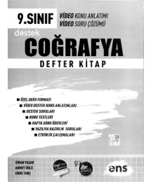 COĞRAFYA DEFTER KİTAP VİDEO KONU ANLATIMI Fotokopi.SHOP - Öğrencilerin Marketi!