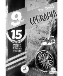 TAM BENLİK COĞRAFYA 15 DENEME SINAVI