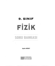 FİZİK SORU BANKASI AYDIN AKBAY
