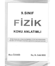 FİZİK KONU ANLATIMLI