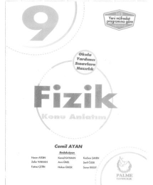 FİZİK KONU ANLATIM OKULA YARDIMCI SINAVLARA HAZIRLIK