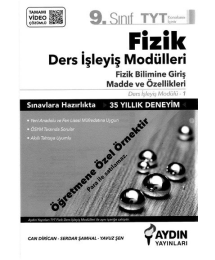FİZİK DERS İŞLEYİŞ MODÜLLERİ FİZİK BİLİMİNE GİRİŞ MADDE VE ÖZELLİKLERİ