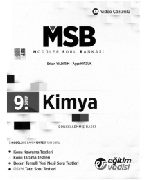 MODÜLER SORU BANKASI KİMYA GÜNCELLENMİŞ BASKI