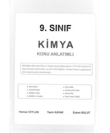 KİMYA KONU ANLATIMLI