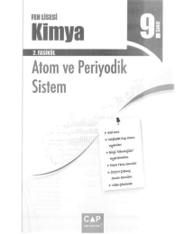 FEN LİSESİ 2. FASİKÜL ATOM VE PERİYODİK SİSTEM