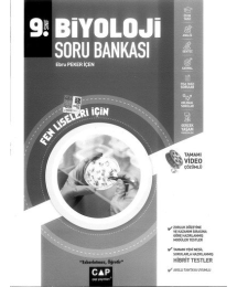 BİYOLOJİ SORU BANKASI FEN LİSELERİ İÇİN
