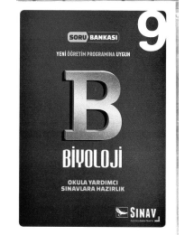 BİYOLOJİ SORU BANKASI SINAVLARA HAZIRLIK OKULA YARDIMCI