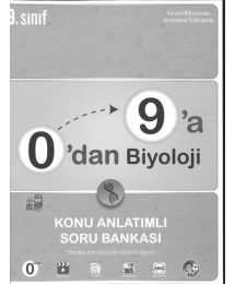 0'DAN 9'A BİYOLOJİ KONU ANLATIMLI SORU BANKASI