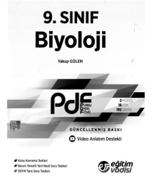 BİYOLOJİ PLANLI DERS FÖYÜ VİDEO ANLATIM DESTEKLİ