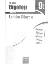 BİYOLOJİ 3. FASİKÜL CANLILAR DÜNYASI
