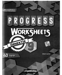 PROGRESS WORKSHEETS 40 YAPRAK