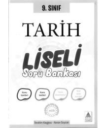 TARİH LİSELİ SORU ABNKASI KONU ÖZETLERİ KONU TESTLERİ