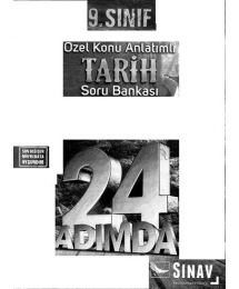 ÖZEL KONU ANLATIMLI TARİH SORU BANKASI 24 ADIMDA
