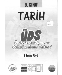 TARİH 4. FASİKÜL 6 SINAV FÖYÜ