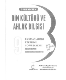 DİN KÜLTÜRÜ VE AHLAK BİLGİSİ KONU ANLATIMLI ETKİNLİKLİ SORU BANKASI