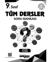 TÜM DERSLER SORU BANKASI