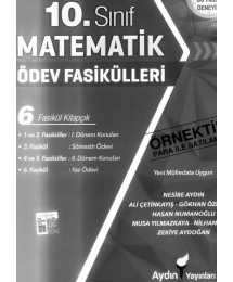 MATEMATİK ÖDEV FASİKÜLLERİ 6 FASİKÜL KİTAPÇIK