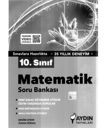 MATEMATİK SORU BANKASI 35 YILLIK DENEYİM