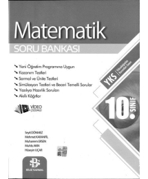MATEMATİK SORU BANKASI