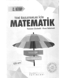 YENİ BAŞLAYANLAR İÇİN MATEMATİK 2. KİTAP