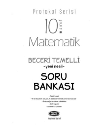 PROTOKOL SERİSİ MATEMATİK BECERİ TEMELLİ YENİ NESİL SORU BANKASI
