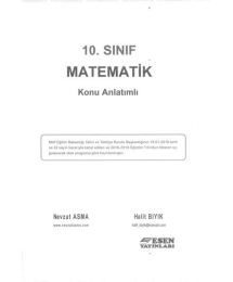 MATEMATİK KONU ANLATIMLI