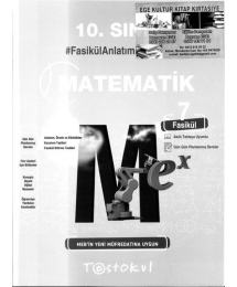 MATEMATİK FASİKÜL ANLATIM KİTABI