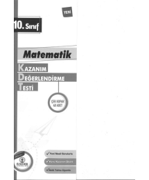 MATEMATİK KAZANIM DEĞERLENDİRME TESTİ