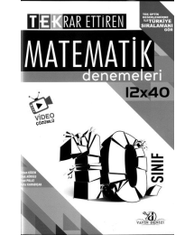 TEKRAR ETTİREN MATEMATİK DENEMELERİ 12x40