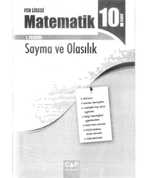 FEN LİSESİ MATEMATİK SAYMA VE OLASILIK